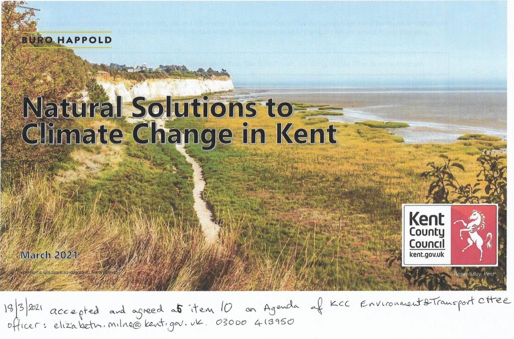 KCC Report: Natural Solutions to Climate Change in Kent