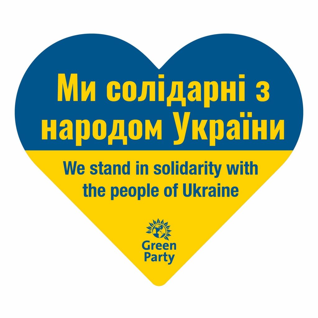 We stand in solidarity with the people of Ukraine