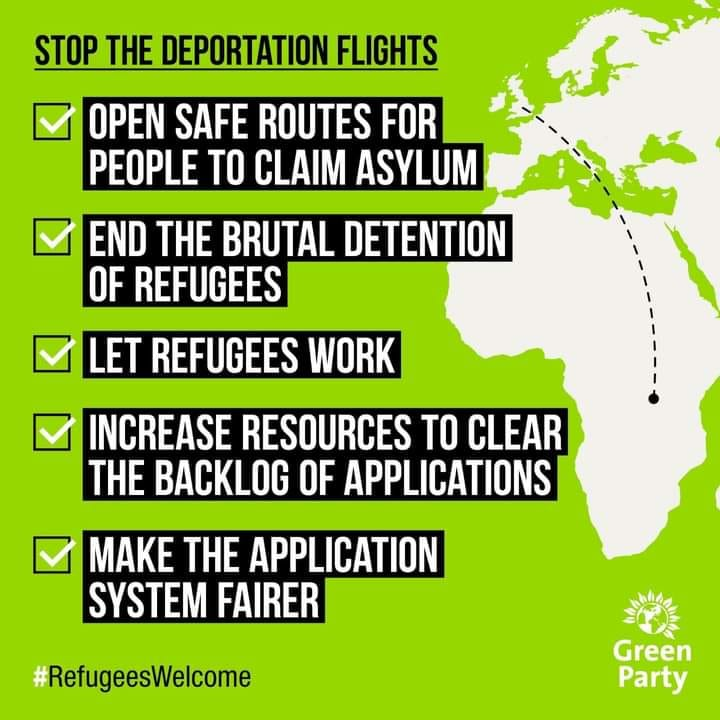 Stop the refugee Rwanda flights